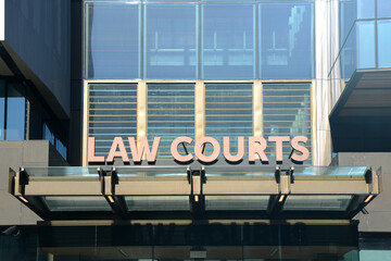 Signage for the High Court