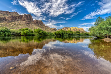 Salt River and the Bulldog Cliffs