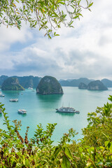 Wall Mural - Ha Long Bay landscape, Vietnam