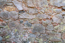 Unshaped Stone Wall Pattern,wall Made Of Rocks