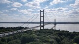 The Humber Bridge, East Yorkshire, UK