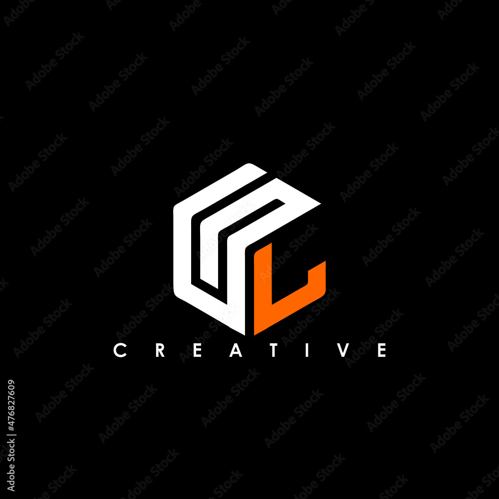 GL Letter Initial Logo Design Template Vector Illustration Stock Vector ...