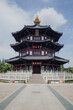 Traditional Chinese tower at Hanshan Temple, in Suzhou, China