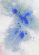 © sandeep - blue paint Abstract art background texture watercolor on paper Modern design of posters, cards, invitations, wallpapers