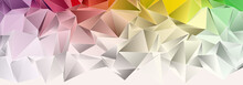 Abstract Low-Poly Background. Triangulated Texture. Design 3d. Polygonal Geometrical Pattern. Triangular Modern Style