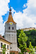 The Evangelical Church In Rasnov, Transylvania, Romania