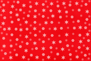 Winter pattern on bright background for New Year and Christmas, illustration, design