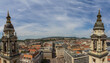 Center of Budapest, View from the St.Stephen Basilica.
