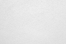 Seamless Texture Of White Cement Wall A Rough Surface, With Space For Text, For A Background..