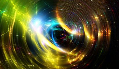 Wall Mural - abstract bright background. beautiful multi colored illustration.