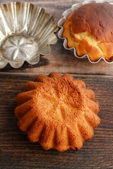 Canvas Print - Steps of making traditional Easter cake.