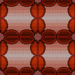 Seamless knitting ornate in brown, beige and orange colors vector pattern as a fabric texture, for plaid, clothes, blankets and other