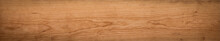 Natural Texture Background Of Intact Long Wooden Planks. Cherry Wood Plank Texture Background.