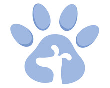 Blue Dog Footprint