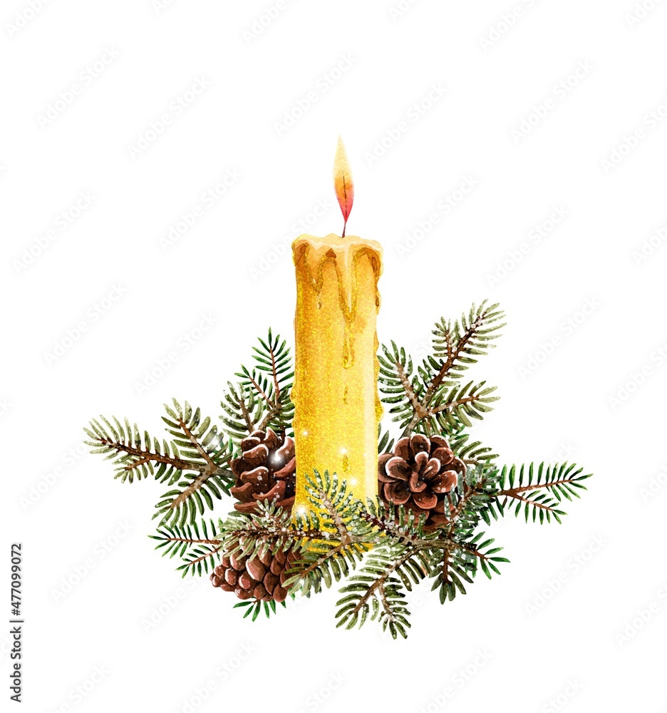 Christmas clipart, yule log clipart, yule log decoration, New Year clip art  Stock Illustration | Adobe Stock, image size:936x1000