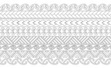 Fototapeta Sypialnia - polynesian maori pattern vector illustration wallpaper tile tatto design line 문신도안 건대타투 마오리
