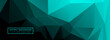 © Harryarts - Abstract green polygon banner background