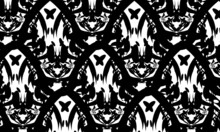 Abstract Black And White Wallpaper For Design