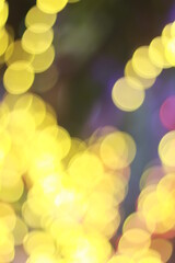 Wall Mural - Blur bokeh light bokeh abstract light background Blurred background. with color and bright on a New year Event.