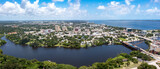 Fototapeta  - Melbourne Florida Aerial View 2021