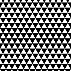 monochrome seamless pattern black and white triangles