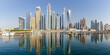 © Markus Mainka - Dubai Marina and Harbour skyline architecture wealth luxury travel in United Arab Emirates panorama