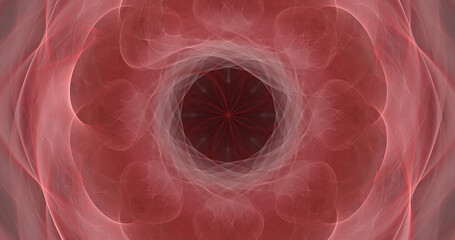 Wall Mural - abstract exotic fractal rose. fantasy light background. festive wallpaper. digital fractal art. 3d r
