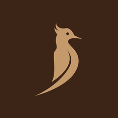 Wall Mural - isolated bird Woodpecker logo design vector graphic symbol icon sign illustration creative idea