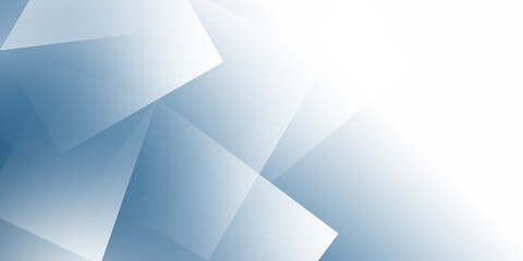 Wall Mural - Abstract blue polygon shape background