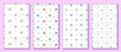 © Надежда Романовская - Set of floral and doodle seamless patterns. Vector illustration. All patterns are in swatches..