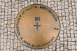 © Julien McRoberts - Latitude and Longitude marker. Coimbra, Portugal
