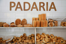 Traditional Bakery (Padaria) In Lisbon, Portugal. 