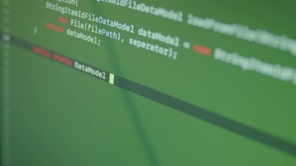 Wall Mural - java machine learning code typing