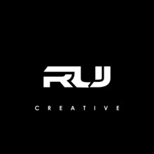 RUJ Letter Initial Logo Design Template Vector Illustration