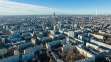 Berlin, Luftbild, Drohne, Fernsehturm, Berliner Fernsehturm, Berlin City, City, Park Inn, 