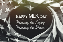 National Federal Holiday In USA MLK Background