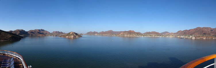 Wall Mural - Panorama of Mexican Guayamas