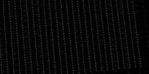 Programming screen of software developer. Program code background. Modern technology backdrop for advertisements.