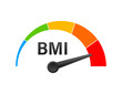 © DG-Studio - Indikator bmi on white background. Chart concept. Vector icon.