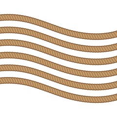 Wall Mural - rope border vector illustration design