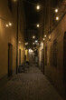 © Pedro - Backstreet outside terrace at night