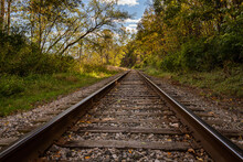 Railroad Tracks Through Cuyahoga Valley
