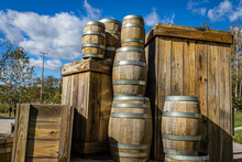 Barrels And Crates