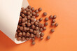 Chocolate cereal balls