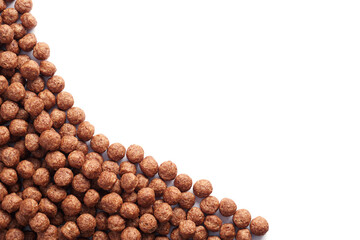 Wall Mural - Chocolate corn balls