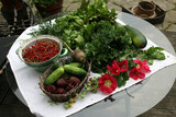 Fototapeta  - warzywa jarzyny plony lato pożywienie rośliny