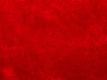 Red Velvet Fabric Texture Used As Background. Empty Red Fabric Background Of Soft And Smooth Textile Material. There Is Space For Text..