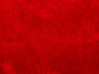 Wall Mural - red velvet fabric texture used as background. Empty red fabric background of soft and smooth textile material. There is space for text..