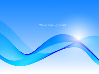 Modern decorative color wave stylish dynamic background