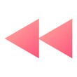 © Muhammad - Vector Note Backward Glyph Gradient Icon Design